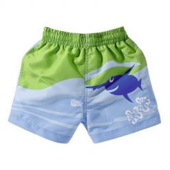 Beco-Sealife spodenki kąpielowe chłopięce niebiesko-zielone. Niebieskie kąpielówki dla chłopców 47 Brand, bez wzorów, z materiału, krótkie. Za 238.99 zł.