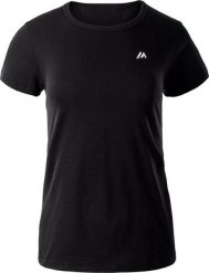 Damska Koszulka Z Krótkim Rękawem Lady Mando sleet/black rozmiar S. Czarne t-shirty damskie Hi-tec, s, bez wzorów, bez kołnierzyka. Za 30.55 zł.