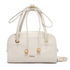 Torebka Furla. Brązowe torebki do ręki damskie Furla, bez wzorów, klasyczne, bez dodatków. Za 1,169.00 zł.