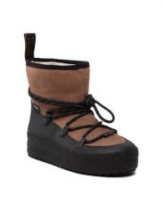 Tretorn Śniegowce Aspa Hybrid Jr 800423 Brązowy. Brązowe buty zimowe dziewczęce Tretorn, bez wzorów, z materiału, bez zapięcia. Za 469.99 zł.