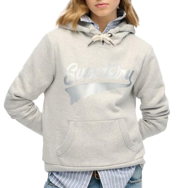 Bluza damska z kapturem Superdry Super Athletics. Czarne bluzy damskie Superdry., l, bez wzorów, z bawełny, z kapturem. Za 346.85 zł.