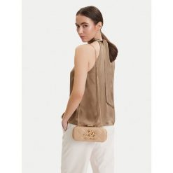 Torebka LOVE MOSCHINO. Brązowe torebki do ręki damskie Love Moschino, bez wzorów, wizytowe, bez dodatków. Za 755.99 zł.