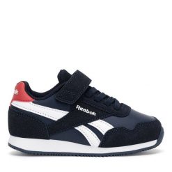 Sneakersy Reebok. Niebieskie trampki i tenisówki chłopięce Reebok, bez wzorów, bez zapięcia. Za 129.99 zł.
