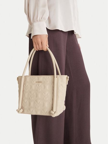MEXX Torebka CEO-MEXX-AJ-002-09 Beżowy. Brązowe torebki do ręki damskie Mexx, bez wzorów, z materiału, bez dodatków. Za 169.99 zł.