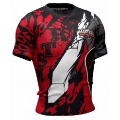 Męska Koszulka MFC Dark Side Cracked T-shirt. Czarne t-shirty męskie Masters, l, bez wzorów, z elastanu, bez kołnierzyka. Za 177.99 zł.