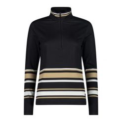 Golf damska narciarska CMP 31L0826. Niebieskie bluzy sportowe damskie CMP, l, bez wzorów, bez kaptura, na golfa. W wyprzedaży za 258.99 zł.