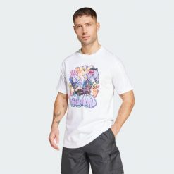 Koszulka Real Madrid. Białe koszulki sportowe męskie Adidas, s, bez wzorów, bez kołnierzyka, bez ramiączek, do piłki nożnej. Za 179.00 zł.