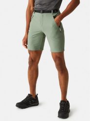 Regatta Szorty sportowe Xert III RMJ233 Zielony Regular Fit. Zielone krótkie spodenki sportowe męskie Regatta, m, bez wzorów, z syntetyku, trekkingowe. Za 429.99 zł.