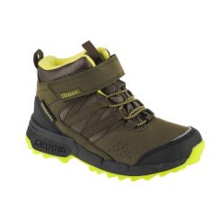 Buty zimowe chłopięce, Kappa Thabo Tex K. Czarne buty sportowe chłopięce Kappa, bez wzorów, z materiału, za kostkę, bez zapięcia. Za 149.99 zł.