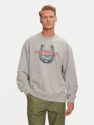Levi's® Bluza Graphic 38712-0313 Szary Relaxed Fit. Szare bluzy męskie l, bez wzorów, z bawełny, bez kaptura. Za 189.99 zł.