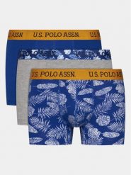 U.S. Polo Assn. Komplet 3 par bokserek 80433 Kolorowy. Bokserki męskie U.S. Polo Assn., m, bez wzorów, z bawełny. Za 189.99 zł.