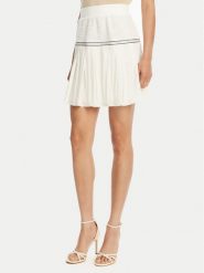 Liu Jo Sport Spódnica mini TA5124 J4894 Biały Regular Fit. Białe spódnice damskie Liu Jo Sport, s, bez wzorów, z bawełny, sportowe, mini, sportowe. Za 359.99 zł.
