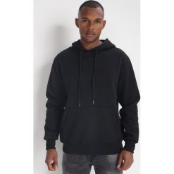 Czarna Bluza z Kapturem Erime. Czarne bluzy męskie Born2be, na jesień, l, bez wzorów, z polaru, z kapturem. Za 74.99 zł.