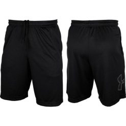 Spodenki sportowe męskie Under Armour Tech Graphic Short. Czarne krótkie spodenki sportowe męskie Under Armour, m, bez wzorów. Za 89.99 zł.
