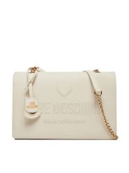 LOVE MOSCHINO Torebka JC4113PP1ML1011A Écru. Torebki do ręki damskie Love Moschino, bez wzorów, ze skóry, bez dodatków. Za 609.99 zł.