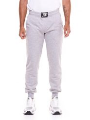 Bluza z kieszenie na co dzień na siłownię. Szare bluzy męskie LEONE 1947 APPAREL, xl, bez wzorów, bez kaptura. Za 126.26 zł.
