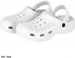 Reis BCTRACE - Klapki TRACE tworzywo EVA wsuwane pasek dwufunkcyjny przekładanyy na piętę wyprofilowana podeszwa komfort użytkowania - biały 40. Białe paski damskie Reis, bez wzorów, z tworzywa sztucznego, sportowe. Za 18.08 zł.