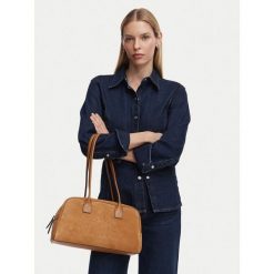 Torebka KARL LAGERFELD. Brązowe torebki do ręki damskie KARL LAGERFELD, bez wzorów, klasyczne, bez dodatków. Za 1,099.00 zł.