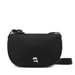 Torebka KARL LAGERFELD. Czarne torebki do ręki damskie KARL LAGERFELD, bez wzorów, bez dodatków. Za 449.99 zł.