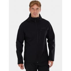 Kurtka Softshell Męska Fundango Fairbanks. Czarne kurtki sportowe męskie Fundango, m, bez wzorów, z materiału, trekkingowe. Za 279.90 zł.