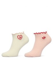 Adidas Skarpety krótkie KR3430 Kolorowy. Skarpety damskie Adidas, bez wzorów, z bawełny. Za 79.99 zł.