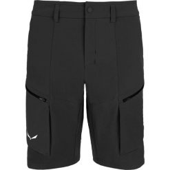 Spodenki cargo Salewa Puez. Czarne szorty męskie Salewa, xl, bez wzorów, z materiału. Za 384.99 zł.