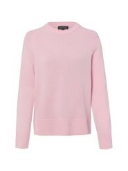 Franco Callegari Sweter z dzianiny merino Kobiety drobna dzianina różowy, XL. Czerwone swetry damskie Franco Callegari, xl, bez wzorów, z dzianiny, bez kołnierzyka, bez ramiączek, bez kaptura. Za 299.95 zł.