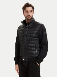 KARL LAGERFELD Kurtka przejściowa 505027 563580 Czarny Regular Fit. Czarne kurtki męskie KARL LAGERFELD, m, bez wzorów, z syntetyku, bez kaptura. Za 949.99 zł.