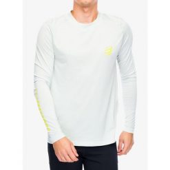 Bluza do biegania męska Compressport Performance LS Tshirt. Niebieskie bluzy męskie Compressport, m, bez wzorów, bez kaptura. Za 234.99 zł.
