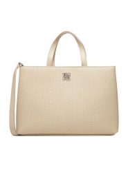 Nine West Torebka CEO-HAMPSHIRE-III-LDA8174 Écru. Torebki do ręki damskie Nine West, bez wzorów, z materiału, bez dodatków. Za 249.99 zł.