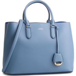 Torebka LAUREN RALPH LAUREN - Dryden 431697680012 Blue Mist. Niebieskie torebki do ręki damskie Lauren Ralph Lauren, bez wzorów, ze skóry, eleganckie, bez dodatków. W wyprzedaży za 809.00 zł.