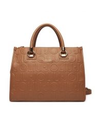Liu Jo Torebka Ecs M Satchel AF5008 E0538 Brązowy. Brązowe torebki do ręki damskie Liu Jo, bez wzorów, ze skóry, bez dodatków. Za 759.99 zł.