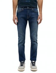 Męskie Spodnie Jeansowe Mustang Style Vegas Slim Denim Blue 1014588 5000 683. Niebieskie spodnie materiałowe męskie Mustang, l, bez wzorów, z denimu. Za 219.99 zł.