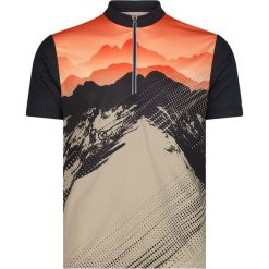 Koszulka na rower CMP Crey T-Shirt. Szare t-shirty męskie CMP, m, bez wzorów, z elastanu, bez kołnierzyka. Za 252.99 zł.