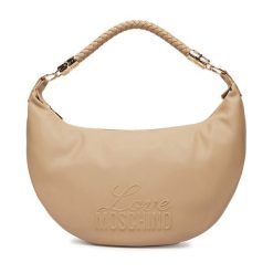 Torebka LOVE MOSCHINO. Brązowe torebki do ręki damskie Love Moschino, bez wzorów, klasyczne, bez dodatków. Za 939.99 zł.