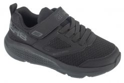 Buty sportowe Sneakersy chłopięce, Go Run Elevate - Astonishing Speed. Czarne trampki i tenisówki chłopięce Skechers, bez wzorów, z materiału, sportowe, przed kostkę, bez zapięcia. Za 169.99 zł.