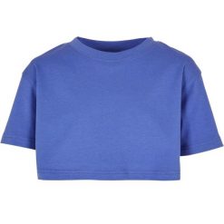 Krótka Koszulka Dziewczęca Kimono. Fioletowe bluzki dla dziewczynek Urban Classics, bez wzorów, bez kołnierzyka, bez ramiączek. Za 48.99 zł.