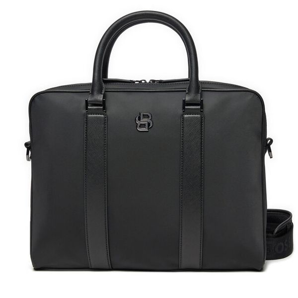 Torba na laptopa BOSS. Czarne torby na laptopa męskie Boss, bez wzorów. Za 1,019.00 zł.