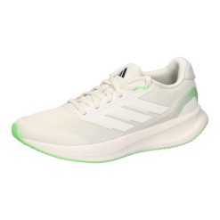 Buty damskie adidas Runfalcon 5 Running. Białe obuwie sportowe damskie Adidas, bez wzorów, z meshu, do biegania. Za 205.99 zł.