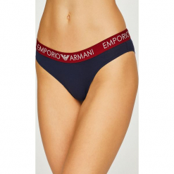 Emporio Armani - Figi (2-pack). Różowe figi damskie Emporio Armani, z bawełny. Za 189.90 zł.