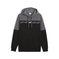 Męska bluza z kapturem Around the Block PUMA Cool Dark Gray. Szare bluzy męskie Puma, m, bez wzorów, z kapturem. W wyprzedaży za 184.00 zł.