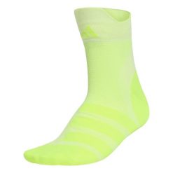 Skarpety RUNxADIZERO 1 Pair. Białe skarpety męskie Adidas, bez wzorów, z elastanu. Za 51.96 zł.