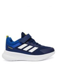 Adidas Sneakersy Fortarun 4.0 Shoes Kids KH9114 Granatowy. Niebieskie buty sportowe chłopięce Adidas, bez wzorów, z materiału, bez zapięcia. Za 219.99 zł.