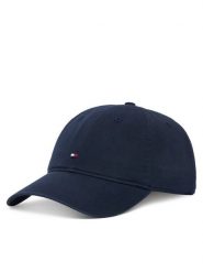 Tommy Hilfiger Czapka z daszkiem Th Flag Soft 6 Panel Cap AM0AM14099 Granatowy. Niebieskie rękawiczki męskie Tommy Hilfiger, bez wzorów, z bawełny. Za 169.99 zł.