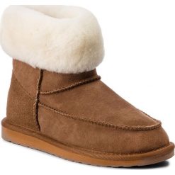 Buty EMU AUSTRALIA - Roma W11791 Chestnut. Brązowe kozaki damskie Emu Australia, ze skóry. Za 649.00 zł.