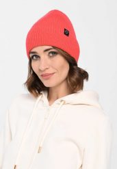 Zimowa czapka beanie H-CHILLI. Brązowe czapki i kapelusze damskie Volcano, na jesień, bez wzorów, z dzianiny, klasyczne. Za 69.99 zł.