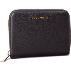 Duży Portfel Damski COCCINELLE - CW5 Metallic Soft E2 CW5 11 02 01 Noir 001. Czarne portfele damskie Coccinelle, ze skóry. Za 449.90 zł.