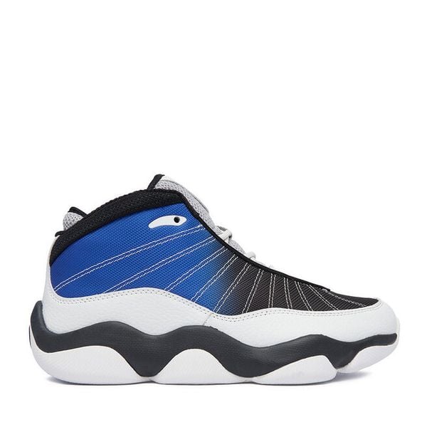 Buty do koszykówki SHAQ. Niebieskie buty sportowe męskie Shaq, bez zapięcia, do koszykówki. Za 369.99 zł.