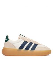 Adidas Sneakersy Barreda Decode JP6729 Écru. Buty sportowe dziewczęce Adidas, bez wzorów, ze skóry, bez zapięcia. Za 239.99 zł.