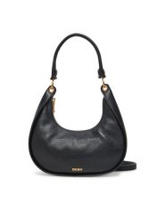 DKNY Torebka R44CEI49 Czarny. Czarne torebki do ręki damskie DKNY, bez wzorów, ze skóry, bez dodatków. Za 579.99 zł.